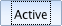 The default rendering of the active state of a Button.