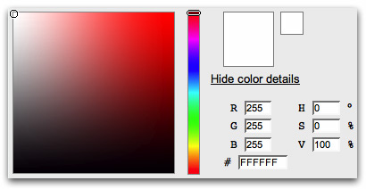 The Color Picker Control